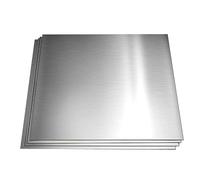 Foglio di titanio 200x200x2mm Gr2 Piastra di titanio utilizzato principalmente nei processi industriali aerospaziali