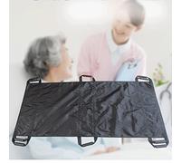 Foglio Di Trasferimento Del Lenzuolo Scorrevole, cuscino di posizionamento del letto con cinghie di trasferimento delle maniglie per lo spostamento degli anziani impermeabile e traspirante