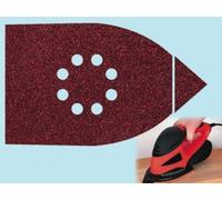 FOGLIO DISCO ABRASIVO 107X142 WOLFCRAFT PER LEVIGATRICE - 30 pezzi