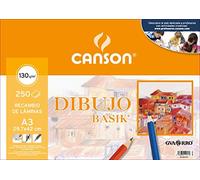 Foglio (ecopack) 29,7 x 42 (250) Guarro Disegno Basik Liso 130 g