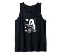 Foglio Ghost leggere un libro Come essere visto Sarcasmo Canotta