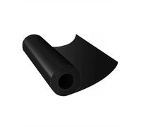 Foglio gomma nero 1mm resistente olio isolamento protezione pavimento(100x260cm)