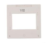 Foglio grata ad alta diffrazione 300 linee per i kit di scienza educativa e l'identificazione della pietra preziosa tramite osservazione spettrale cornice 50x50mm (100lines/mm)
