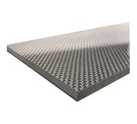 foglio in fibra di carbonio, 1 pannello in fibra di carbonio a trama semplice, ad alta resistenza, 400x500mm, 3K, puro foglio, in(0.5mm Plain Matte)