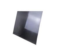 Foglio in fibra di carbonio, 1 pezzo di lamiera in fibra di carbonio 3K completa, spessore 0,5 mm-5 mm, pannello in carbonio ad alta resistenza for impianti sportivi (nero, 0,5 mm)(Black,2.5mm)