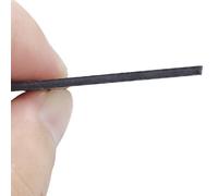 Foglio in fibra di carbonio, 200 x 250 mm, finitura opaca, piatto in fibra di carbonio, pannello a trama semplice per telecomando, finitura opaca in fibra automobilistica