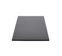 Foglio in fibra di carbonio, piastra 3K completa 300 * 250/300 mm, pannello in fibra di carbonio ad alta resistenza for piastra di protezione 1 pz (nero chiaro, 300 x 250 x 2,0 mm)(300x300x4.0MM)