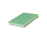 Foglio in fibra di vetro, piastra quadrata in fibra di vetro 3240 verde chiaro, foglio in resina epossidica a lunga durata L 100/200/300 mm 1 pz (6x200x200 mm)(1.5x300x300mm)