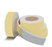 Foglio in gomma neoprene, Striscia di tenuta autoadesiva in schiuma EPDM Colore+dimensioni+Scenario utilizzo: Bianco,5mmx(10-50) mm, Sigillatura armadi Involucri Home Automotive(5mmx15mm)
