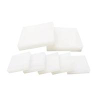 Foglio in gomma siliconica bianca da 1 pezzo - Cuscinetto antiurto antiscivolo for la protezione della biancheria da letto e un uso versatile(50X50X30mm)