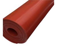 Foglio in gomma siliconica bianca, Silicone Rubber Sheet 500x500x(1-4) mm Multicolor(Red,500x500x3mm)