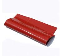 Foglio in gomma siliconica for alte temperature, dimensioni traslucide 500x500 mm, spessore 1-5 mm, uso versatile nel settore automobilistico(Red,1.5mm)