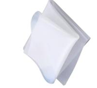 Foglio in gomma siliconica for uso alimentare - Creazione trasparente e creazione di stampi, 1pcs(200x200x4mm)