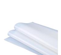 Foglio in gomma siliconica traslucida, Confezione da 2 tappetini in gomma siliconica trasparente mm, 4x4, 20x20 pollici(200x200mm)