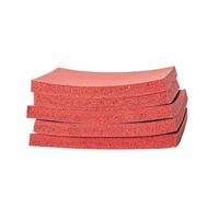 Foglio in schiuma di silicone resistente alle alte temperature - 140 mm-500 mm, spugna super morbida for macchine laminatrici 1 pezzo(180mmx250mmx8mm)