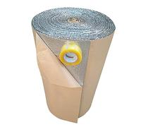 Foglio isolante, Strato isolante termico riflettente a bolle Nucleo in schiuma arrotolata Barriera antiradiazioni Isolamento(1x10m(3.2x32.8ft))