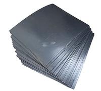 Foglio, lamina, pellicola di grafite di carbonio ad alta purezza, resistenza alle alte temperature, corrosione, 250x200 mm(250x200x0.15 mm)