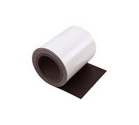 Foglio Magnetico Bianco Lucido Magflex® Per La Creazione Di Immagini Magnetiche, Opere D'Arte, Cartelli O Display - 150mm Di Larghezza - 1 M Di Lunghezza