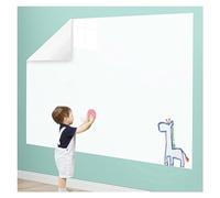 Foglio magnetico cancellabile a secco per lavagna Adesivo for lavagna cancellabile a secco in PET bianco, diverse dimensioni(17.8x393.8IN(0.45x10m))