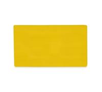 Foglio Magnetico Flessibile Magflex® Con Superficie Di Wipe A Secco Giallo Lucido Per La Creazione Di Borse, Etichette Rimovibili E Mutevoli - 140mm x 80mm x 0,85mm - Pacco Di 50