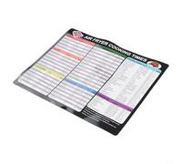 Foglio magnetico per friggitrice ad aria con guida di cottura per riferimento rapido agli alimenti