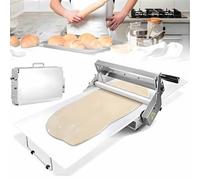 Foglio manuale del rullo della pasta, macchina commerciale della stampa della pasta con spessore regolabile per il forno, fabbricazione della pizza