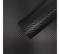 Foglio Pellicola Adesivo Carbon Look per Wrapping, 35 x 50 cm
