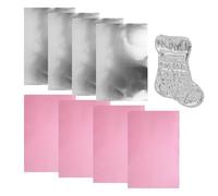 Foglio per Sbalzo,8 Pezzi Materiali per Artigianato in Alluminio - Fogli di Latta e Carta adatti a Fai da Te e Artigianato | Progetti Artistici Natale Compleanno Riparazione Statue Casa Donne Principi