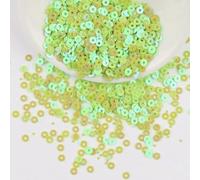 Foglio piatto di paillettes rotonde da 2 mm, 3,0 mm e 4,0 mm, foglio di perline iridescenti in PVC, accessori per cappellini per scarpe, ricami fatti a mano fai da te - LP12-4,0 mm, 2000 pezzi