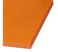 Foglio piatto in resina fenolica, Lo strato fenolico della bachelite for il commutatore parte pacchetto arancione di spessore 2-20mm 150mm x 100mm(Thickness:15mm)
