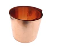 foglio piatto Rotolo conduttivo for evitare tensione e corrente da 20 mm a 100 mm x da 100 mm a 1000 mm Foglio schermante in lamina di rame su entrambi i lati materiali quadrati ( Color : Thickness 0.