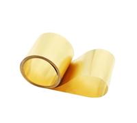 Foglio spessorato in lamina di ottone H62 ad alta precisione - Lunghezza 1 m, spessore 0,01-0,6 mm, larghezza 10-300 mm, for produzione di precisione(0.5x200mmx1m)