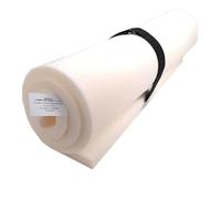 Foglio Spugna/Gommapiuma/Poliuretano Espanso 100X200 cm INDEFORMABILE Alta DENSITA' (BIANCO H.5)