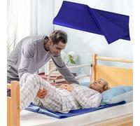 Foglio Trasferimento Pazienti Riutilizzabile 140 x 68 cm, Telo Scorrevole Assistenza Ospedali e Domestica, Teloni Scorrevoli per Aiutare Muoversi Anziani, Sedia a Rotelle, Persone Obese, Disabili
