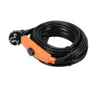 Fogmiea Cavo riscaldante da 4 m, 64 W, doppio conduttore, protezione | 16 W/m, 230 V, IP68, CE+RoHS. Termostato 5 °C on/13 °C spento. Non incrociare o sovrapporre.