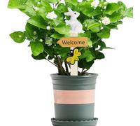 Fogukier Cartelli Pasquali da Giardino | Sagome di Coniglietto Pasquali | Decorativi Per Giardino,Per Verande Cortile Feste E La Festa Di Primavera