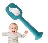 Fogukier Spatola per bambini | Spatola per dermatite da pannolino - Applicatore di pasta morbida in silicone per eruzioni cutanee e cura dei glutei, strumento adatto per pulire il bagno della scuola