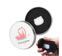 Fogukier Spugna detergente per pennelli per ombretti, spugna detergente per rimozione colore | Tappetino per la pulizia dei pennelli da trucco | Pennello Trucco Blush Tappetino Pulizia Cambia Ombretto