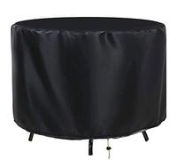 FOGUO Copertura Mobili Giardino Impermeabile 240x90cm, Copertura Tavolo Esterno Ovale, Rotondo Mobili Coperture Protettiva,210D/420D Oxford Stoffa, Anti-UV Telo Copri Tavolo Giardino