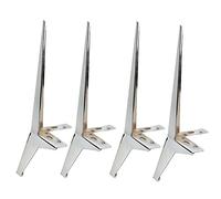 FOGUO Piedi per Mobili in Metallo, Gambe per Mobili Cucina, Piedini per Mobili Acciaio, Gambe da Tavolo Industrial, Altezza 15 Cm, per Armadio, Divano, Sedia, Tavolino