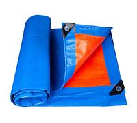 FOGUO Teloni Occhiellati per Esterno 1x1m, Telone Occhiellato Impermeabile, Telo Pesante Impermeabile, Resistente Ai Raggi UV Ripstop, Impermeabile E Lavabile, Grammatura 160 G/m²