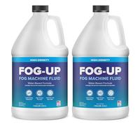FogUp - Liquido per nebbia ad alta densità, estremamente durevole, ad alto rendimento, spesso, atossico, inodore, a base d'acqua, confezione da 2, 3,785 ml, per tutte le macchine per nebbia standard