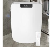 FOHEEL Copriwater intelligente quadrato aperto automatico Display LCD elettronico Bidet Sedile riscaldante intelligente Wc
