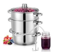 FOHERE Estrattore di Succo a Vapore 5L