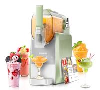 FOHERE Macchina per Granita, 5 programmi preimpostati, macchina per granite domestiche da 2,6 litri con autopulizia, per Granite, Cocktail, Frappé, Milkshake e Succhi, Senza Bisogno di Ghiaccio