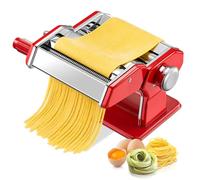 FOHERE Macchina per la Pasta Manuale,regolazione dello spessore a 7 livelli
