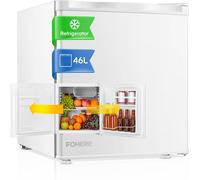 FOHERE Mini Frigo Bar 46L, Frigorifero Piccolo, Silenzioso, Temperatura Regolabi