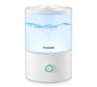 FOHERE Umidificatore per camera da letto, 3,2 l, silenzioso umidificatore con top fill, 28 ore, nebbia di raffreddamento a 360°, senza BPA, diffusore di aromi, 7 colori luce notturna per piante, casa