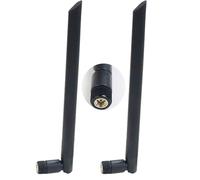 Fohevers Antenna 4G SMA maschio 5DBi, confezione da 2 | Segnale omnidirezionale per wireless 700-2700MHz