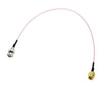 Fohevers SMA maschio a BNC maschio cavo RG178 prolunga cavo 30 cm (12 pollici) antenna coassiale a bassa perdita cavo pigtail cavo